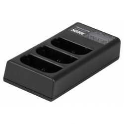 Ładowarka trzykanałowa Newell CD-USB-C do akumulatorów LP-E6 do Canon